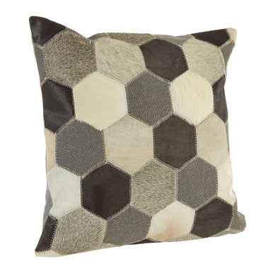 Bosie Safira Black And White And Grey Cushion Cover