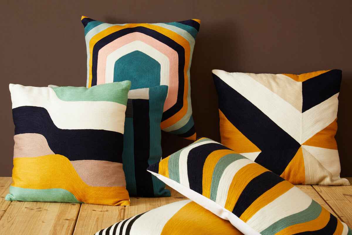 Bosie Ozella Stripes Design Cushion