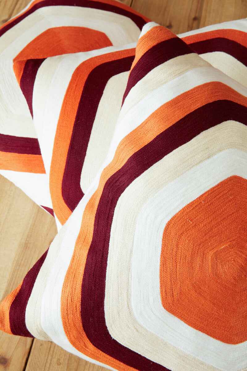 Bosie Ozella Hexagonal Print Cushion