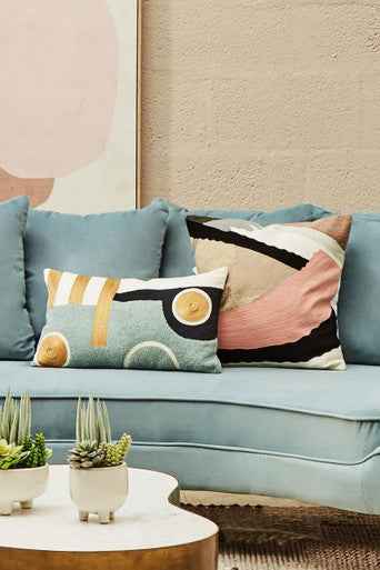 Bosie Ozella Assorted Colour Square Cushion