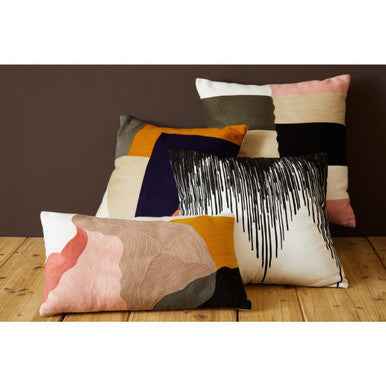Bosie Ozella Multi Coloured Rectangular Cushion