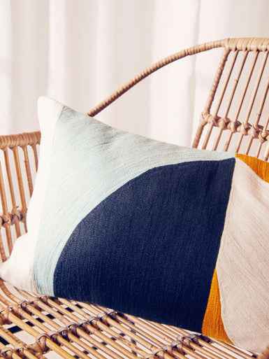 Bosie Ozella Multi Colour Rectangular Cushion