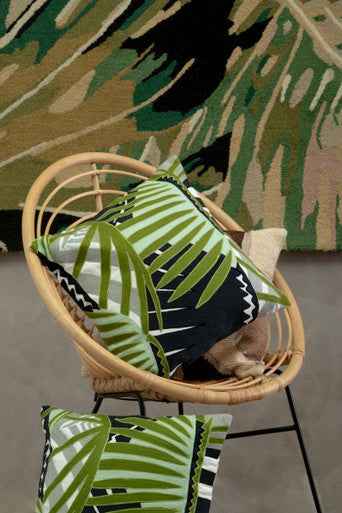 Bosie Ozella Botanical Green Cushion