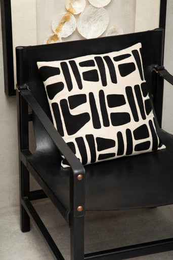 Bosie Ozella Natural And Black Cushion