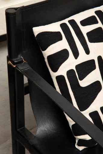 Bosie Ozella Natural And Black Cushion