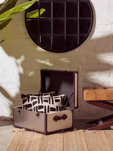 Bosie Ozella Natural And Black Cushion