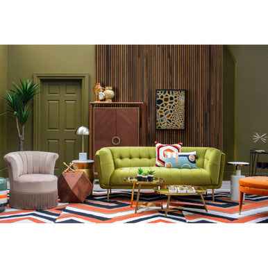 Bosie Ozella Abstract Rectangular Cushion