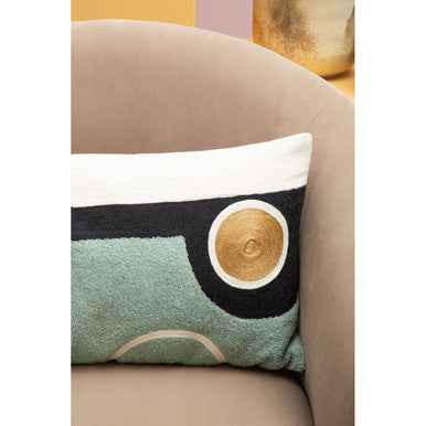 Bosie Ozella Abstract Rectangular Cushion