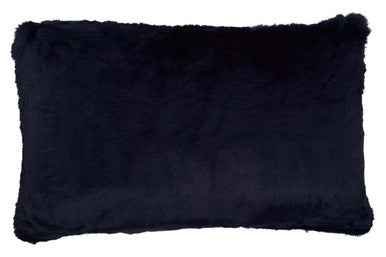 Bosie Lamina Navy Blue Rectangular Cushion