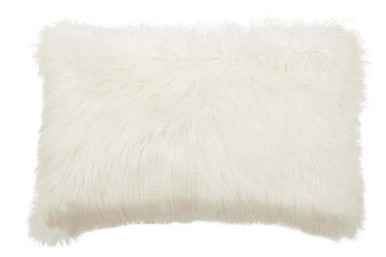 Bosie Lamina Cream Fur Cushion
