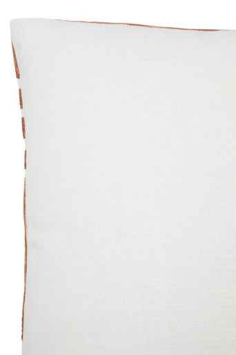 Bosie Ozella Natural And Terracotta Square Cushion