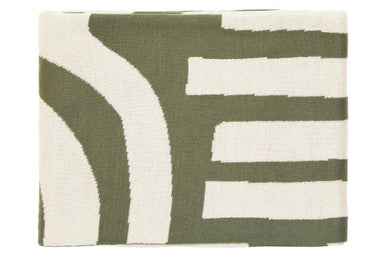 Bosie Ozella Natural And Green Throw