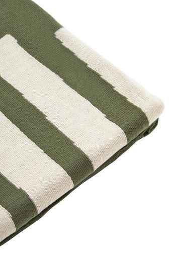 Bosie Ozella Natural And Green Throw