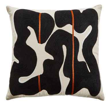 Bosie Ozella Black And Beige Cushion