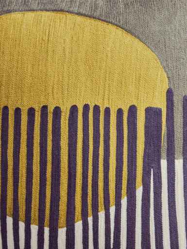 Bosie Ozella Green And White Cushion