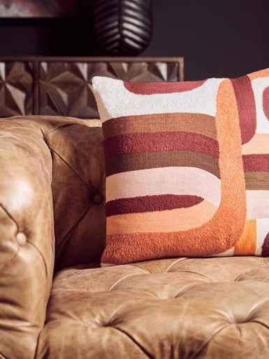 Bosie Ozella Multi Coloured Square Cushion