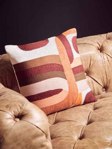 Bosie Ozella Multi Coloured Square Cushion
