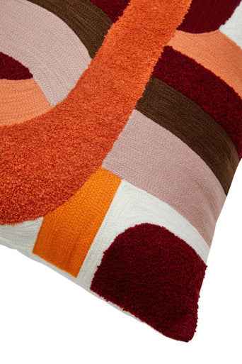 Bosie Ozella Multi Coloured Square Cushion