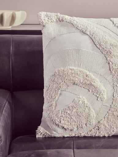 Bosie Ozella Cream Textured Cushion