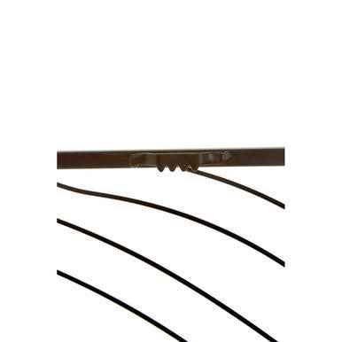 Trento Large Black Leaf Design Wall Art