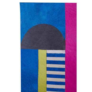 Safira Genuine Leather Multicoloured Wall Art