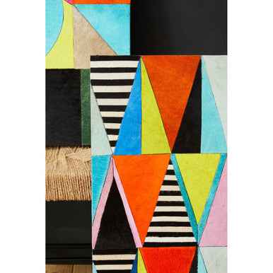 Safira Genuine Leather Multicolour Wall Art