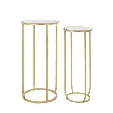 Avantis Set Of 2 Tall Side Tables