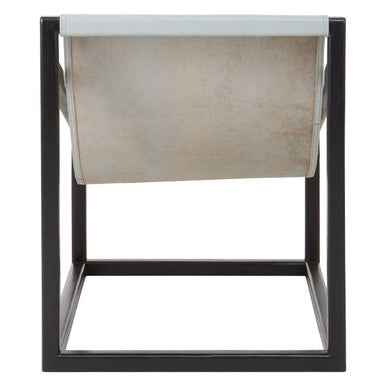 Kendari Grey Cubic Frame Chair