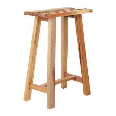 Kendari Teak Wood Stool