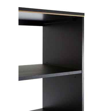 Diamond Oak Veneer Shelf Unit