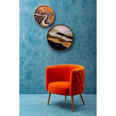 Manhattan Orange Tub Chair