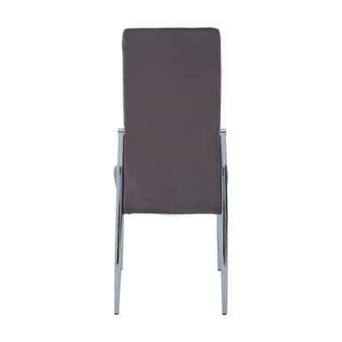 Tamzin Grey Velvet High Back Dining Chair