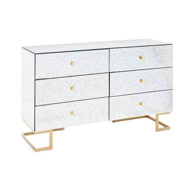 Kesena Mirrored Chest of Drawers