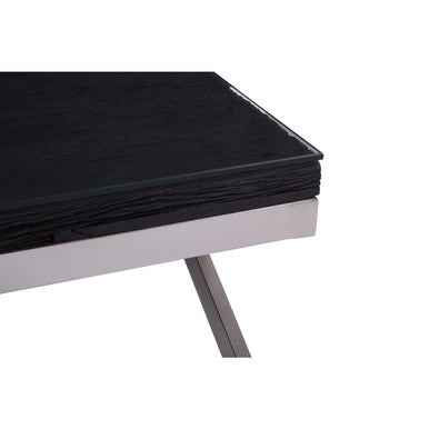 Kerala Black Coffee Table With Cross Base