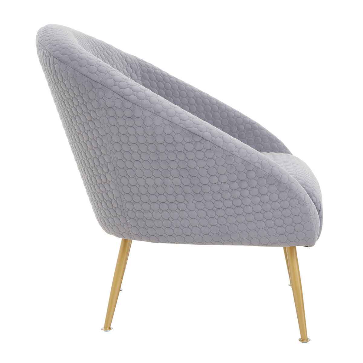 Tania Grey Occasional Chair