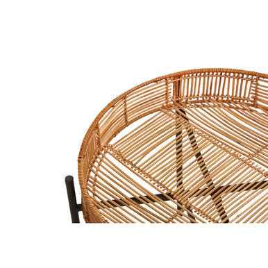 Batu Set Of 2 Natural Rattan Side Tables