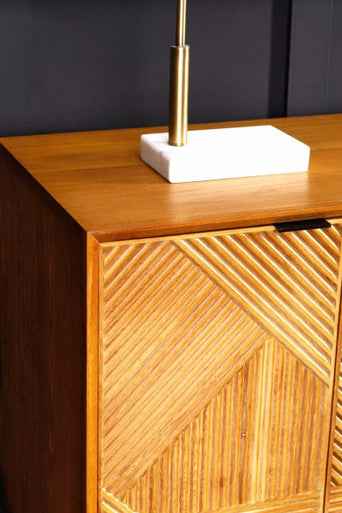 Jakara Sideboard With Metal Legs