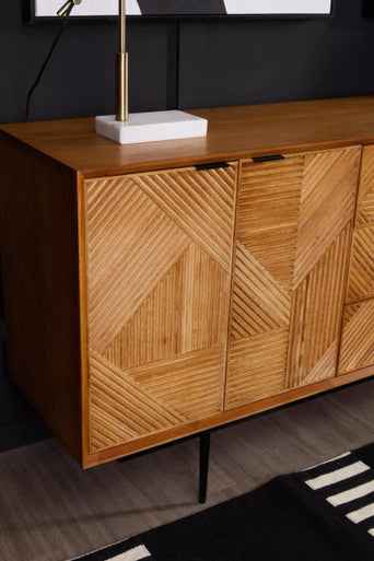 Jakara Sideboard With Metal Legs