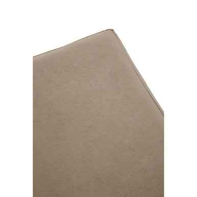 Hagen Mink And Silver Square Stool