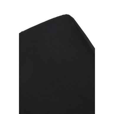 Hagen Black And Silver Square Stool