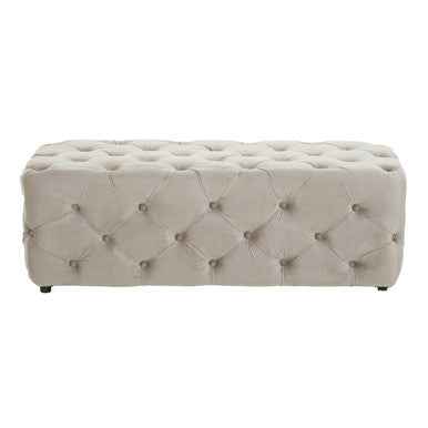 Alea Mink Velvet Bench