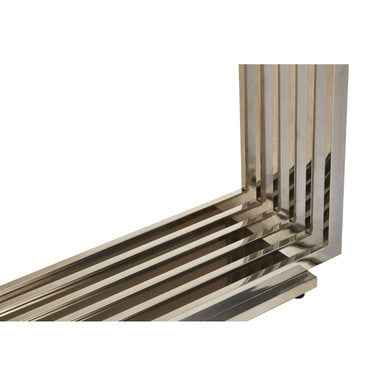 Moda White Marble Console Table