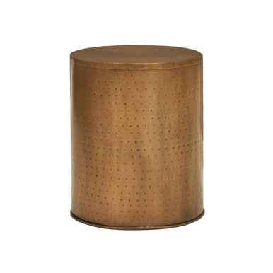 Arti Antique Brass Effect Side Table