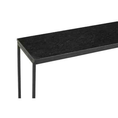 Templar Black Marble Console Table