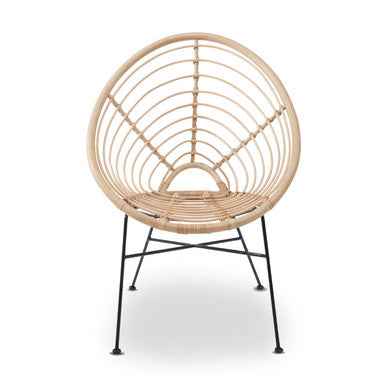 Java Natural Rattan Round Chair
