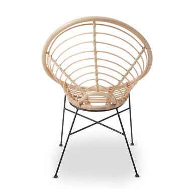 Java Natural Rattan Round Chair