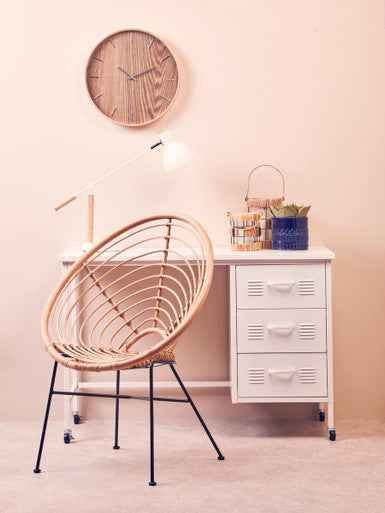 Java Natural Rattan Round Chair