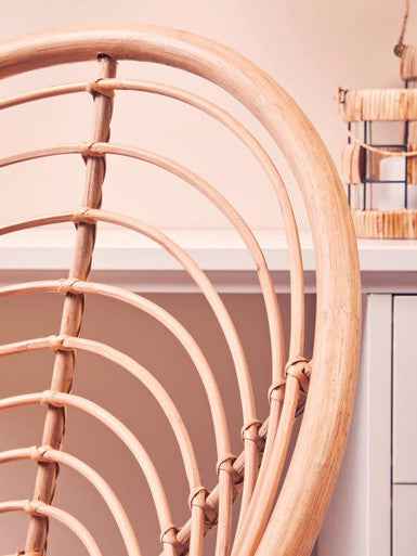 Java Natural Rattan Round Chair