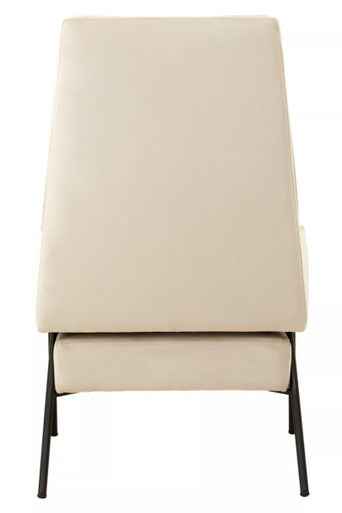 Henia Cream Velvet Chair