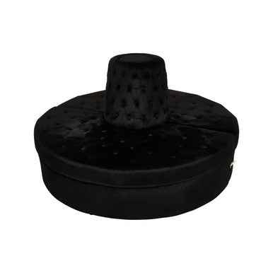 Hartford Black Tufted Round Sofa